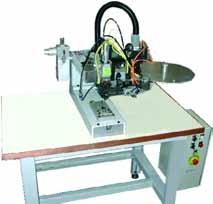 P400 Semi-automatic insertion machine for stamped terminals and SMD connections The P400 machine is adapted to small and medium volume.