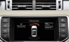 standard equipment in the locally manufactured Evoque PURE trim Parking Aid - Front Parking Aid - Rear