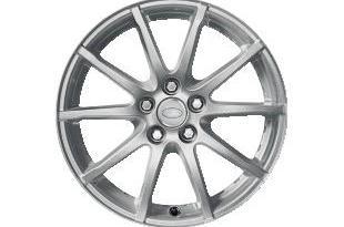 WHEELS 43.18 cm (17)10 spoke Style 105 with Sparkle Silver Finish (Standard on Pure) 45.