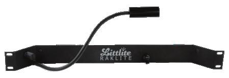 ELIGHT RLX 1U rack mount panel with two 3-pin XLR connectors for use with 3-pin goosenecks. Includes 12-Volt power supply with 6ft. cord. Gooseneck(s) sold separately.