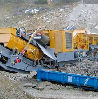 Intake impact crusher 970 x 800 (920) mm 970 x 800 (920) mm 970 x 800 (920) mm Rotor diameter 1200 mm 1200 mm 1200 mm Crusher capacity up to 200 t/h up to 200 t/h up to 200 t/h Conveyor feed channel