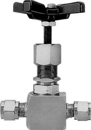 2200 Series How to Order: Standard Valves 2200 Series: Globe Pattern Blunt vee-point stem tip End Connections Order By Part Number Orifice Inlet Outlet 316 Stainless Steel (inches) Cv ¼ Gyrolok ¼