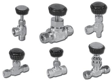 3700, 3800, 3900 Series Forged Body, Integral Bonnet Needle Valves Offered in four different body materials, this group of valves can handle a wide range of general purpose liquid and gas