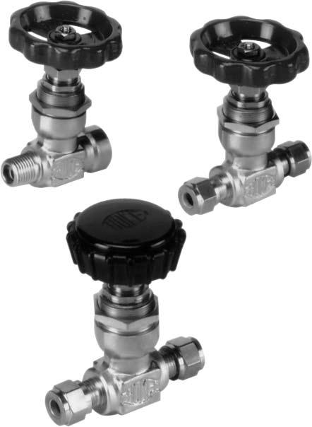1700 Series Forged Body, Integral Bonnet Needle Valves These affordable valves are suited for a wide variety of process control applications.