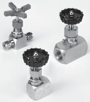 2100 Series Bar Stock, Screwed Bonnet Needle Valves This panel mountable, two-piece design is available in globe and angle patterns for flexibility of installation.