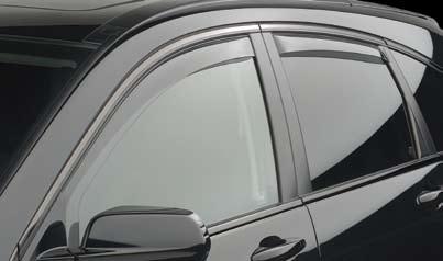 Let The Fresh Air In WeatherTech Side Window Deflectors Dark offer you all the same qualities as the regular Side