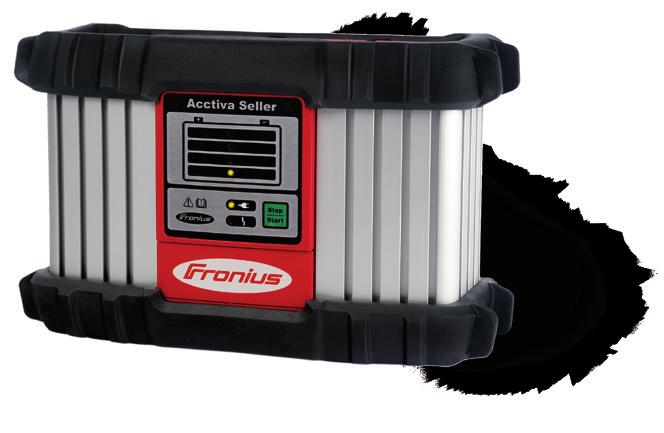 high quality of Fronius battery charging