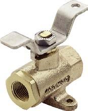 50 2.50 0.94 1.50 1/4-20 620 Quality bronze valve features mounting ears for quick easy installation, and positive mounting.