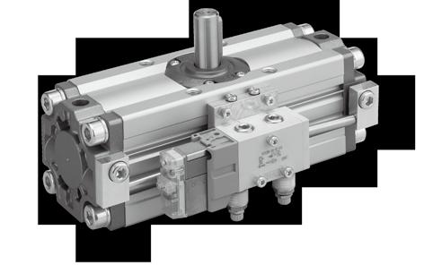 Rotary Actuator Series 3, 5, 63, 8, 1 Many variations of shaft type Single shaft: BS