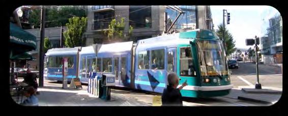 Transit Technologies Streetcar Light Rail Transit In-street, mixed flow Operates on rail tracks