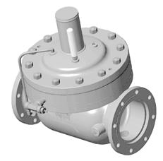 Model 8106-6 High Level Shut-Off Valve The Model 8106-6, with its chamber-mounted float pilot, is specifically designed for high level shut-off use on floating pan tanks.