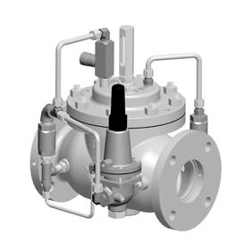 SYSTEM PRESSURE CONTROL VALVES Model 108-3 The Model 108-3 is applicable anywhere a system must be protected from pressures that are too high (relief) or too low (sustaining) and reverse flow must be