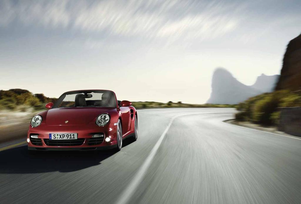The new 911 Turbo Cabriolet. The 911 Turbo principle can be interpreted in many ways. One of its core values, however, will always remain the same: efficiency.
