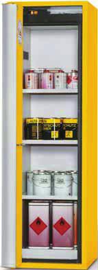 Safety Storage s Type 90 Safety storage cabinets with folding door VBFT196.60 exterior approx. 600 x 615 x 1968 interior approx. 450 x 520 x 1740 Weight: approx. 260 kg PHOENIX Vol.2 Model VBFT196.