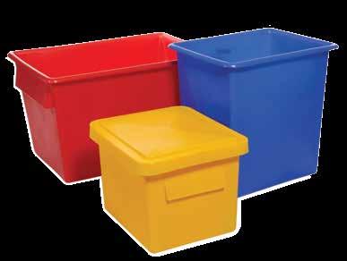 0 kg RD0101 RD0212 Loose fitting lids are provided with most tanks - Tapered Sides External dims Internal dims RD0118 460 x 460 x 435 410 x