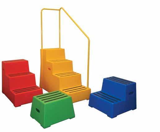 Steps A range of Safety Steps that you can have total confidence in. Suitable for a huge range of applications including warehousing, construction, logistics, food and even domestic use.