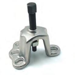 independent front suspension. 3/4" hex drive center screw w/ jam nut. Use w/ slide hammer.