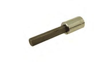 12-PT. XZN BIT SET 3" bit wrench w/ hex shaft. Size: 6mm, 8mm, 10mm & 12mm. 2095 3 PC. 12-PT.