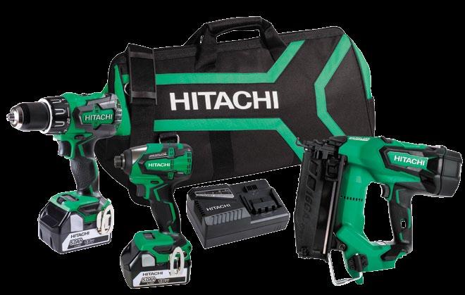 0Ah Lithium Advanced batteries, Rapid Smart Charger and 2x System case #3 KC18DBSNL(GB) 18V Brushless 3-Tool Kit Brushless 13mm Compact Impact Drill DV18DBSL