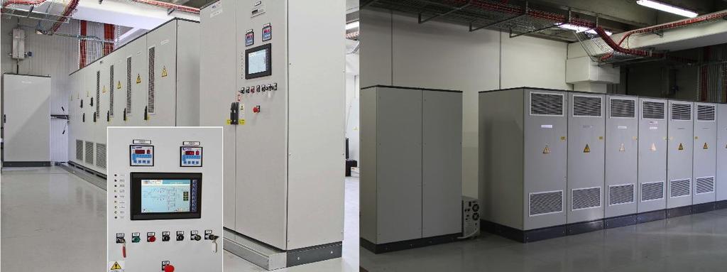 Multi Voltage Power Supply System for Traction Test - In Room Solution Input Voltage from MV line and output Voltage