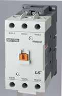 Contactors (100AF) Description - 3-pole(NO) main contact - Finger proof design - DIN rail or screw mountable - Both screw and Box terminal (lug) type are available - AC or DC control in different