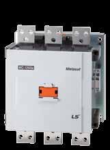 Contactors (1260AF) Description - 3-pole main contact - AC/DC common use coil built - Wide coil operation voltage - Screw mountable - 2NO+2NC Auxiliary contacts built-in as standard - Top/side