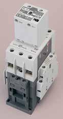 Latching contactors 9 ~ 150 Description - 3-pole main contact - Mechanically latched - Finger proof design - DIN rail or screw mountable - Side mountable accessories available - Direct mountable