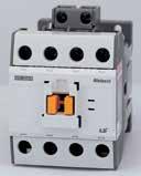 4-pole Contactors (22, 40AF) Description - 4-pole main contact - Finger proof design - DIN rail or screw mountable - Auxiliary contacts are optional - Front/side mountable accessories - Direct
