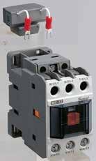 Accessory Surge unit US Type It absorbs the surge arisen out of the coil of the contactor. It can be installed simply to the contactor.