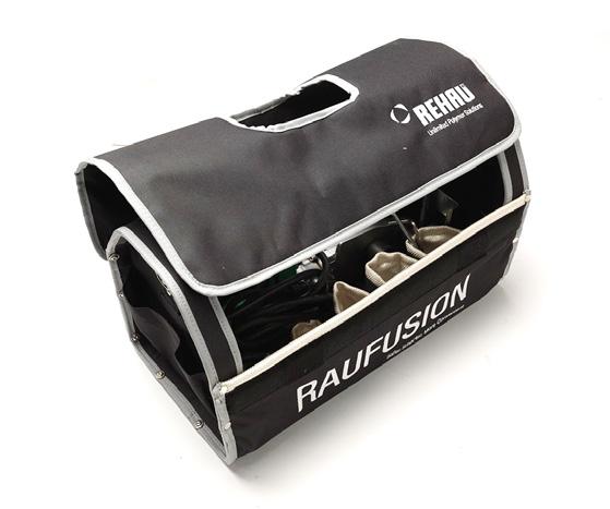 Depending on the size of pipe, socket fusion welding can either be done by our handy RAUTOOL RF, RF1 tool kits, or RAUTOOL