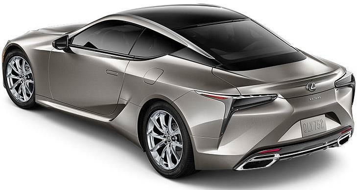 AAA Towing and Roadside Guide for 2018 Lexus LC500 & LC500h SPECIFICATIONS: Dimensions: Length: 187.4 inches Width: 75.