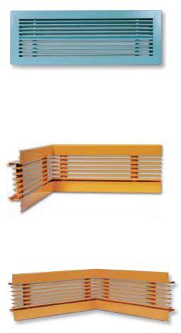 LINEAR BAR GRILLES & REGISTERS GENERAL DASCO Linear Bar Grilles and Registers DLB (G,R) covers a wide range for supply and return air distribution of HVAC systems and are suitable for ceiling, floor,