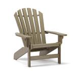 5" seat height Right Windsail Adirondack Chair 42"h x 34"d x 31"w - 56 lbs - 14.5" seat height Royale Adirondack Chair 42"h x 35"d x 31"w - 56 lbs - 14.