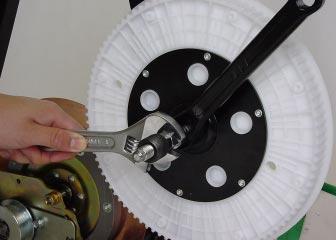 Position the timing belt on the pulley 1-B. (Fig.4) 4. Position idler spring A on the pawl of the idler A set. (Fig.5) Caution Be careful that the end of the spring does not cause injury to your hands.
