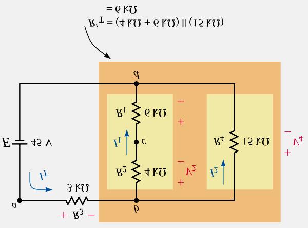 Analysis of Series-Parallel Circuits 21 Circuit has R x = 15 k