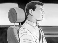 Head Restraints Adjust your head restraint so that the top of the restraint is closest to the top of your head. This position reduces the chance of a neck injury in a crash.