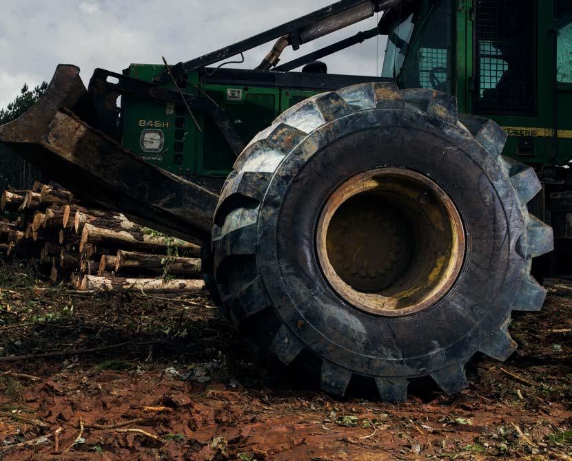 TYRES FOR SKIDDERS NOKIAN LOGGER KING LS-2 TYRE FOR FULL-TREE MACHINES, I. A.