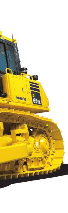 D65EX/WX/PX-18 INCREASED PRODUCTIVITY & OUTSTANDING FUEL ECONOMY Powerful and Environmentally Friendly EU