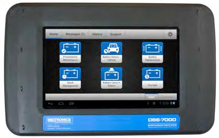 Tablet Controller Release Button: Press to release the Tablet Controller module from the Diagnostic Device.