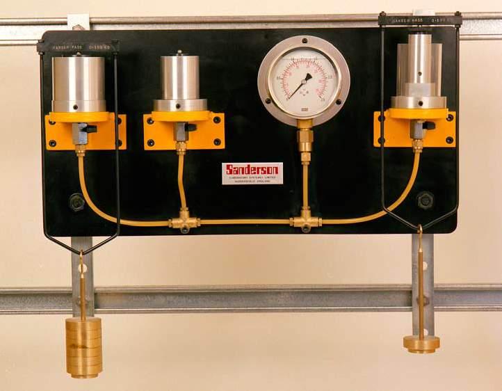 Simple Hydraulic System SD1:27 The Sanderson Hydraulic System is a simple piece of apparatus designed specifically for Motor Vehicle and Mechanical Engineering Technician Courses.