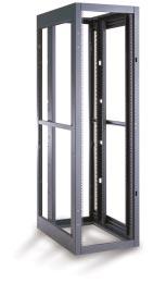 FRAMES key features Meets 19" EIA standard Includes 2 pair of equipment mounting angles. Your choice of 10-32 tapped or sq hole equipment mounting angles.