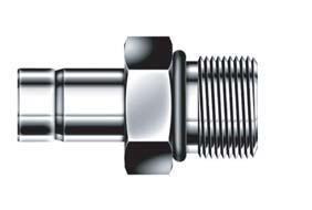 Male Adapter AM-U Connects fractional k-ok port to SA straight thread boss AM -U AM 4-4U AM -4U AM -U AM -U AM -U AM -U AM -U AM -U T h in mm U in mm /.7 5/-4.0 7/.
