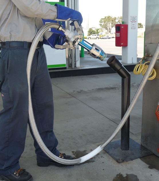 Prepare for fueling 5) LNG fueling in