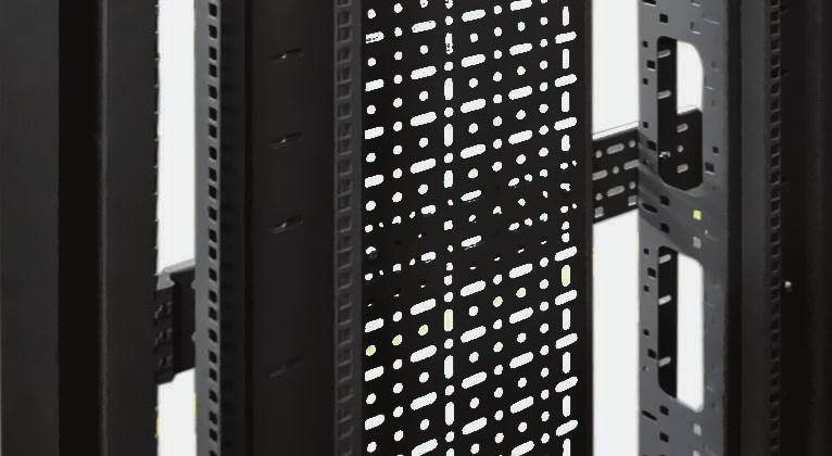 panel - black (RAL 9005) finishing 1U Quickfix blank panel kit 100 pcs.