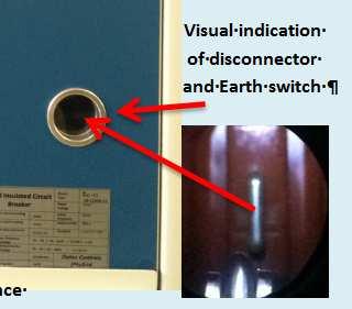 of contacts in CB Chamber 3) Cable alive indication -- 3) Status of the closing and