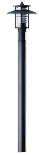 Megapolis- Leonardo Megapolis- Leonardo Leonardo Decorative post top with column. Die-cast aluminium housing supplied with high finish extruded aluminium column (2.5m) with base flange.