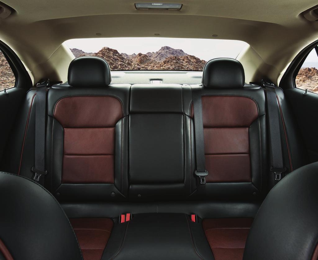 SPECIAL FEATURES LUXURY UNLIMITED. These are just a few of the impressive features available for your Malibu.