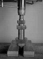 Transmission Overhaul Procedures-Bench Service How to Assemble the Countershaft Assemblies Special Instructions Determine if the countershaft is the upper or lower countershaft, and mark it if