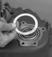 Transmission Overhaul Procedures-Bench Service Shim Procedure without a Shim Tool for Tapered Bearings Special Instructions The shim procedure can be done in the horizontal or vertical position.