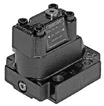 Characteristics Seat valves series D4S are designed for directional control functions.